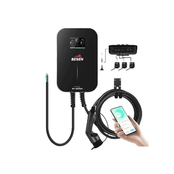 Besen WALLBOX SMART fali töltő fix 6m kábellel 11 kW (DLB) (Red)