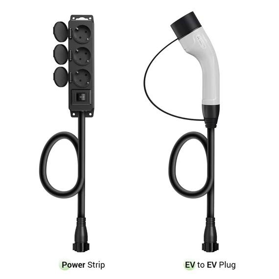 SPARK LINE 16 elektromos autó állítható otthoni töltő – (3x16A) 11kW – 10m Type2 kábellel